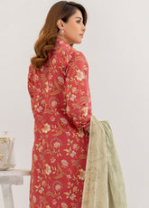 Zohra By Motifz Printed Lawn 3 Piece Unstitched Suit MT24Z D-08